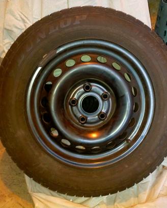 4 ruote Dunlop winter response - 195\65\ R 15