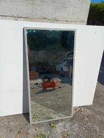 Specchio da parete grande 70x140 cm con cornice in