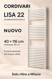 Scaldasalviette Cordivari Lisa 22 bianco, nuovo
