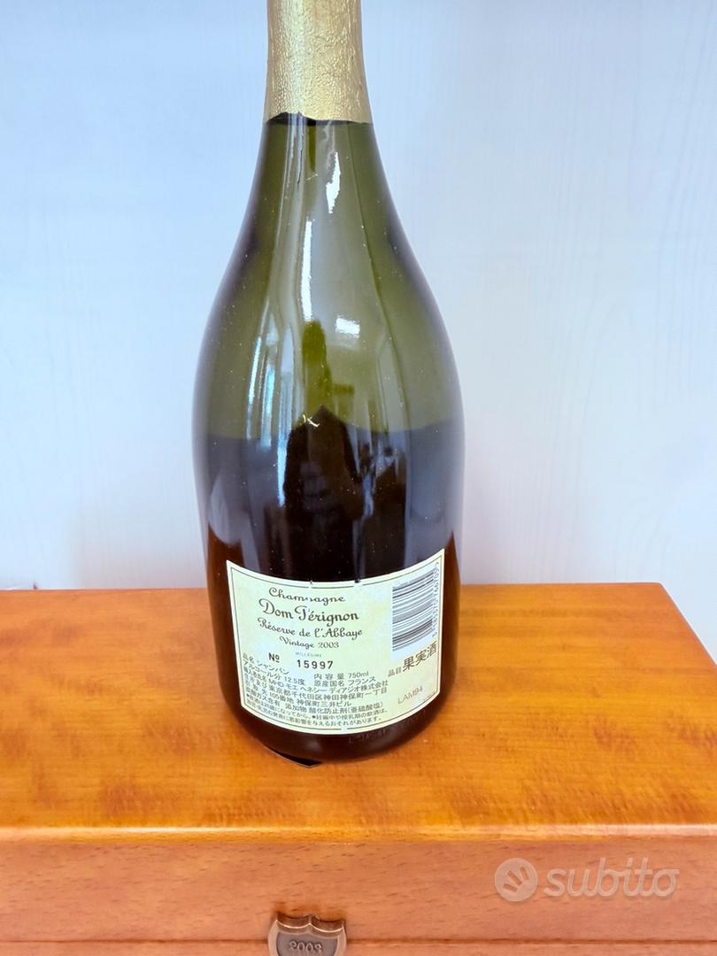 Dom Pérignon Réserve de l'Abbaye 2003 Rara - Collezionismo In