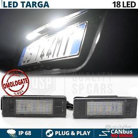 Placchette Luci Targa LED per NISSAN NV200 Canbus