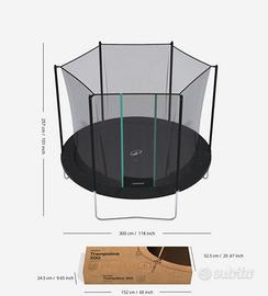 trampolino decathlon 