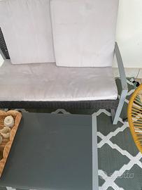 Set divano e sedie terrazzo