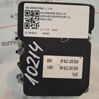 ABS VOLKSWAGEN Polo 5° Serie 6R0614117TBEF diesel