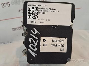 ABS VOLKSWAGEN Polo 5° Serie 6R0614117TBEF diesel