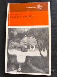Libro  "Scuola e società"  di John Dewey 