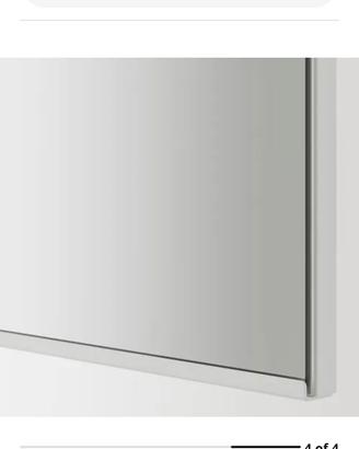 Mobile a specchio con ante ikea