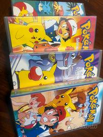 Lotto 4 VHS Pokémon -collezione
