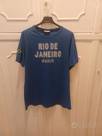 Datch T-shirt / maglietta Rio De Janiero blu