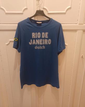 Datch T-shirt / maglietta Rio De Janiero blu
