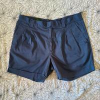 Pantaloni corti uomo taglia 56IT in cotone blue