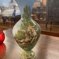 Antico vaso Con Putti manifattura Ginori 1850