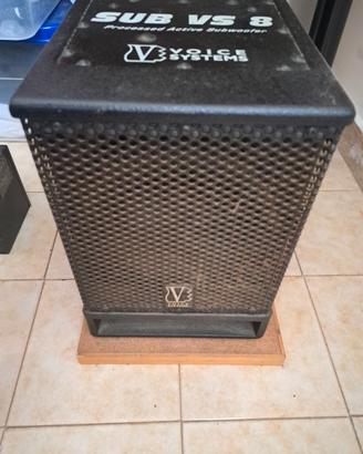 Sub Woffer Viscount Voice Systems SUB VS 8