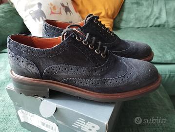 francesine basse blu donna 