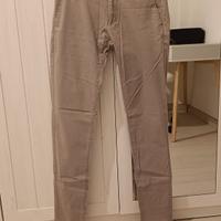 Bruno Leoni Pantaloni Slim Grigio Uomo 44