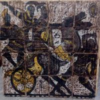 Pannello in maiolica