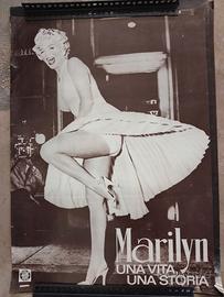 manifesto poster pubblicitario Marilyn Monroe