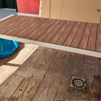 Tavolo Alluminio Allungabile a 230cm Sedie a Parte