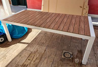 Tavolo Alluminio Allungabile a 230cm Sedie a Parte