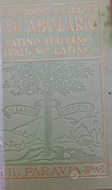 Vocabolario Latino-Italiano, Inglese, Inglese-ita