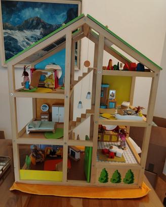 casa di legno per bambini 