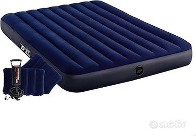 Materasso/letto gonfiabile + pompa elettrica 2 vie