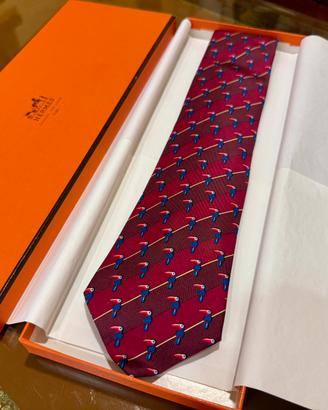 Cravatta HERMÈS Collezione Tucano 👇🏻