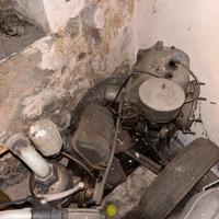 Motore BCS montato su ruote