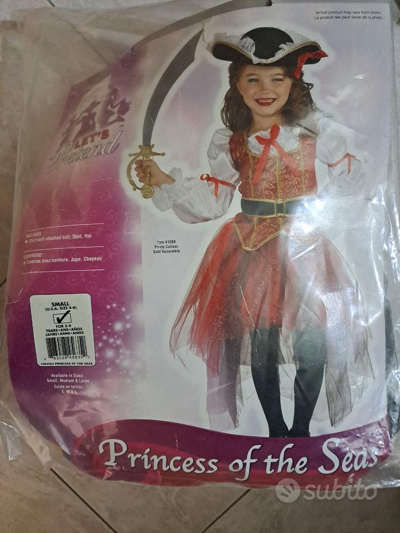 Carnevale Costume Bambina Piratessa - Tutto per i bambini In vendita a  Messina