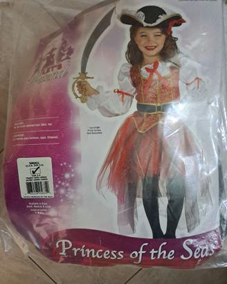 costume carnevale piratessa bimba