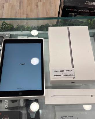 Apple iPad 8a Gen 32GB + PENCIL - PROMO