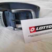 Cintura blu scamosciata, nuova, 130 cm, da 39 a 19