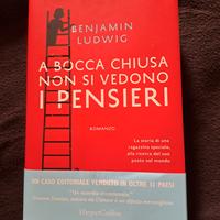 libro a bocca chiusa non si vedono i pensieri
