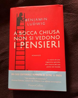 libro a bocca chiusa non si vedono i pensieri