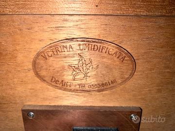Humidor vetrina per sigari