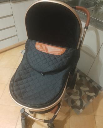 Carrozzina  più  Passeggino  con seggiolino auto