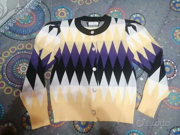 cardigan donna bottoni gioiello