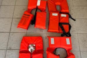 Giubbotti salvataggio