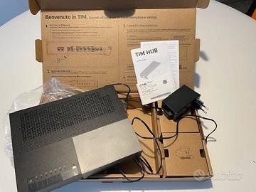 Modem Router Tim HUB FTTH FTTC Completo e funziona