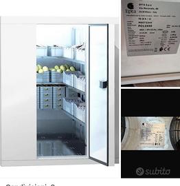 Cella frigorifera a 2 motori