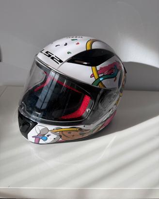 Casco integrale moto LS2 junior