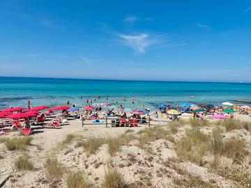 Gallipoli spiaggia 50 metri 22-29 agosto disponibi