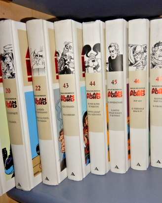 Lotto 9 libri fumetti ALAN FORD STORY