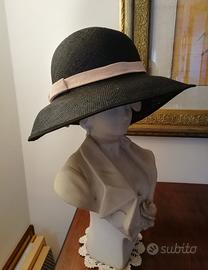 CACHAREL - CAPPELLO CERIMONIA in paglia di Firenze