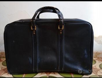 Valigia Nera anni 60-70 per Mercatini del Vintage 