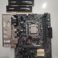 combo i7 più scheda madre e 16Gb RAM DDR4 