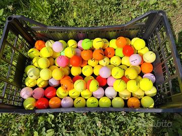 100 palline da golf colorate