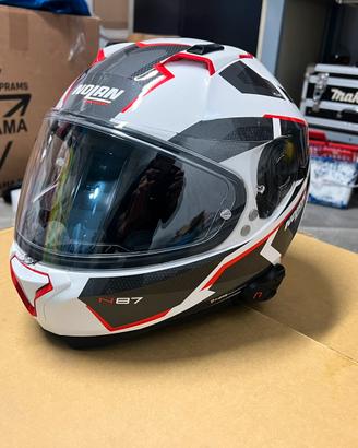 Casco Nolan N87 plus Overland + NCOM B902L R,S