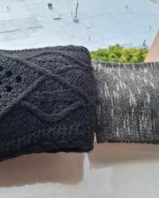 maglione e maglia in cotone