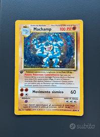 Machamp Set Base 1a Edizione (8/102) Holo